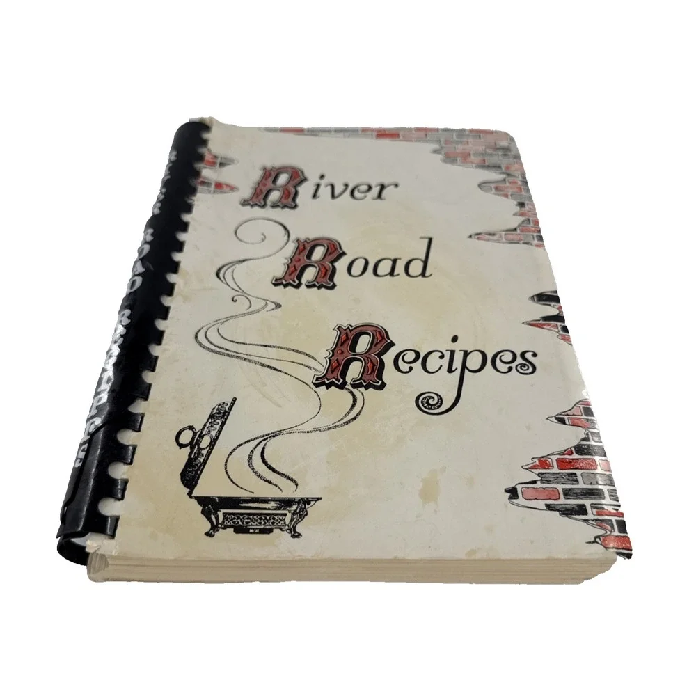 The River Road Recipes Junior League Baton Rouge LA Spiral Cookbook Vintage 1976